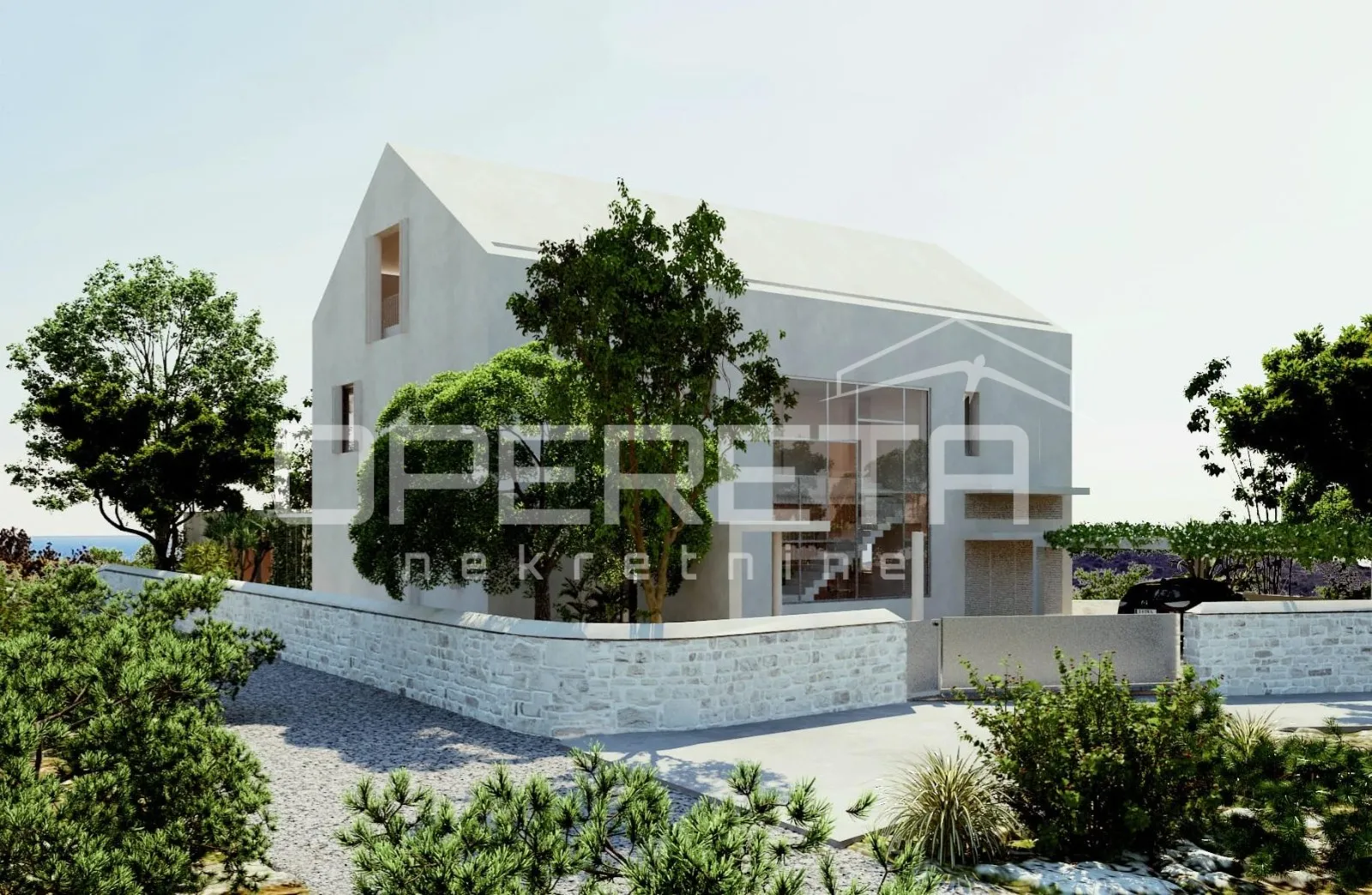 zemljište na mirnoj lokaciji s pogledom na more, 976 m², dvornica - slika 10