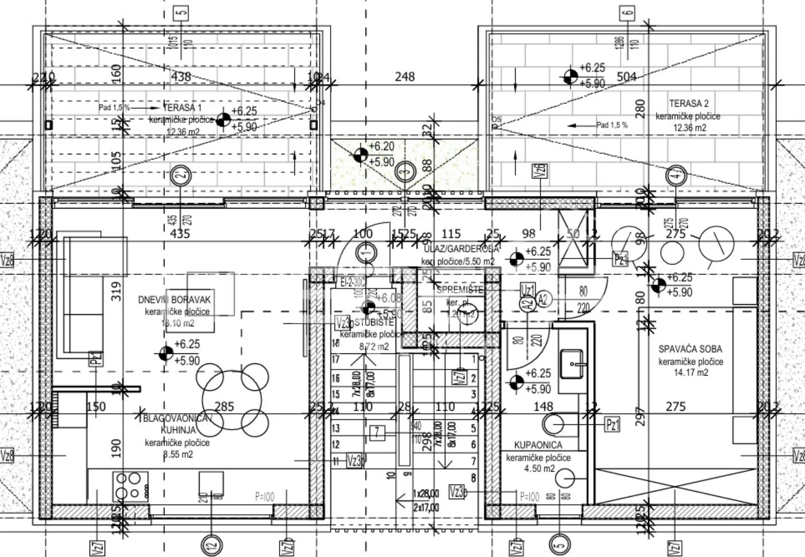 ugljan – penthouse s dvije terase i pogledom na more - slika 9