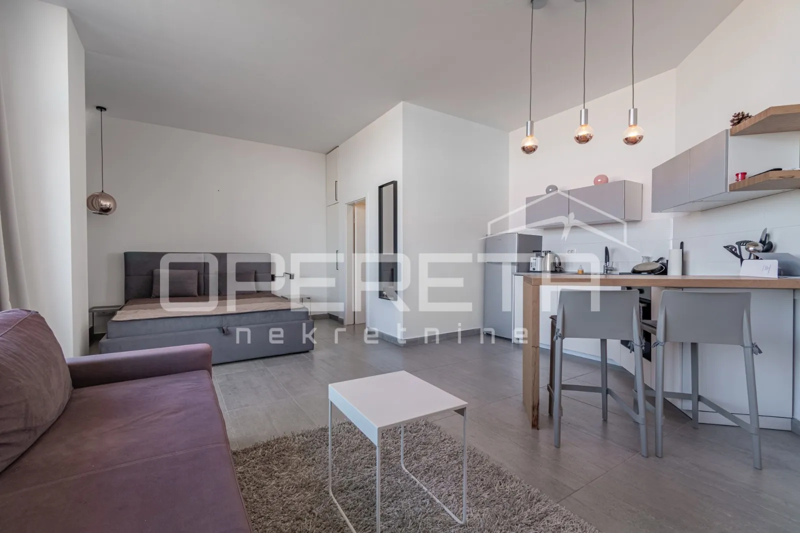 istra, umag - impresivni studio apartman s otvorenim pogledom na more i grad - slika 3