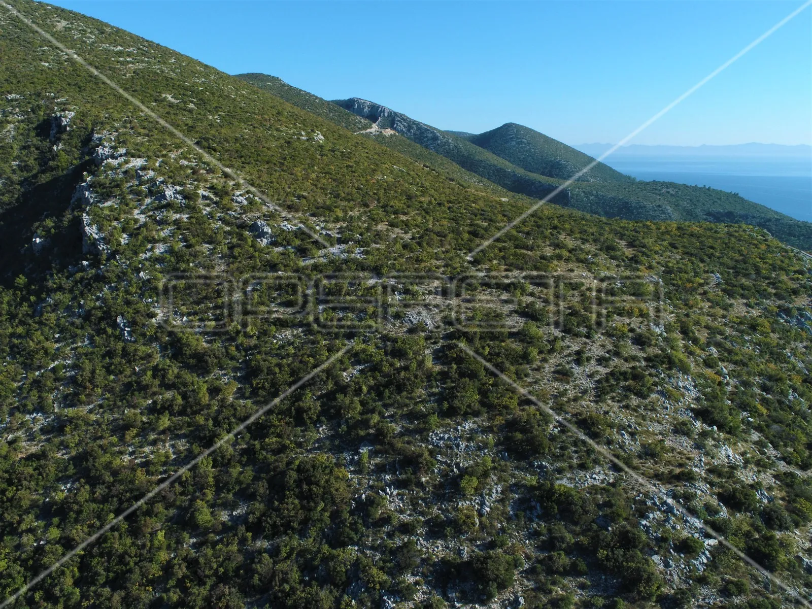 poljoprivredno zemljište sa pogledom na more, 15 ha, orebić, pelješac - slika 7