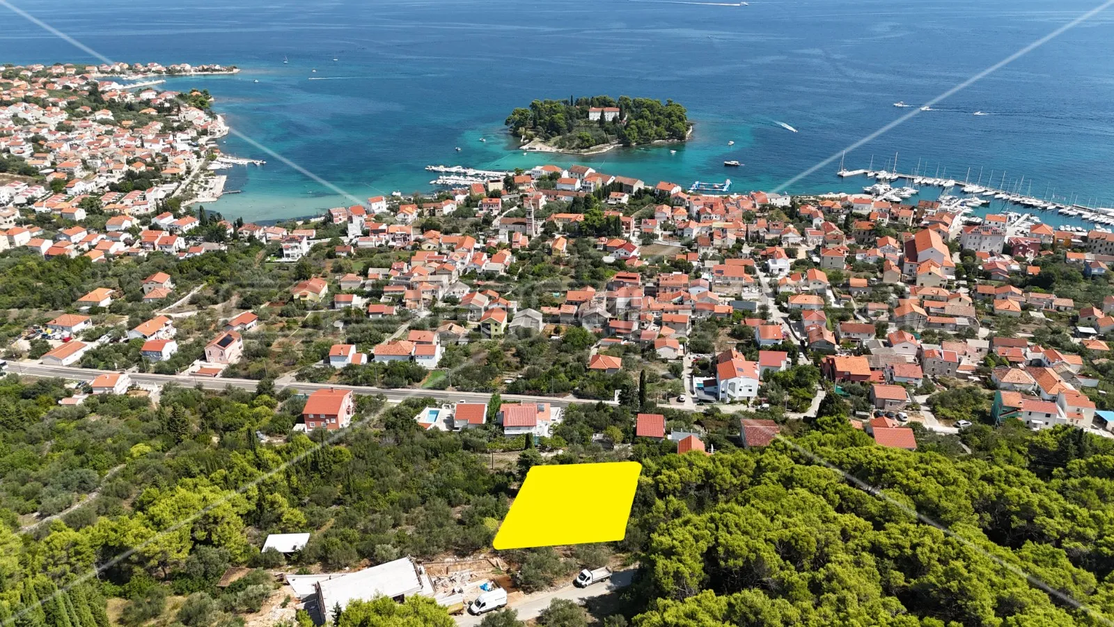 ugljan, preko – građevinsko zemljište 536 m² s panoramskim pogledom na more i za - slika 6