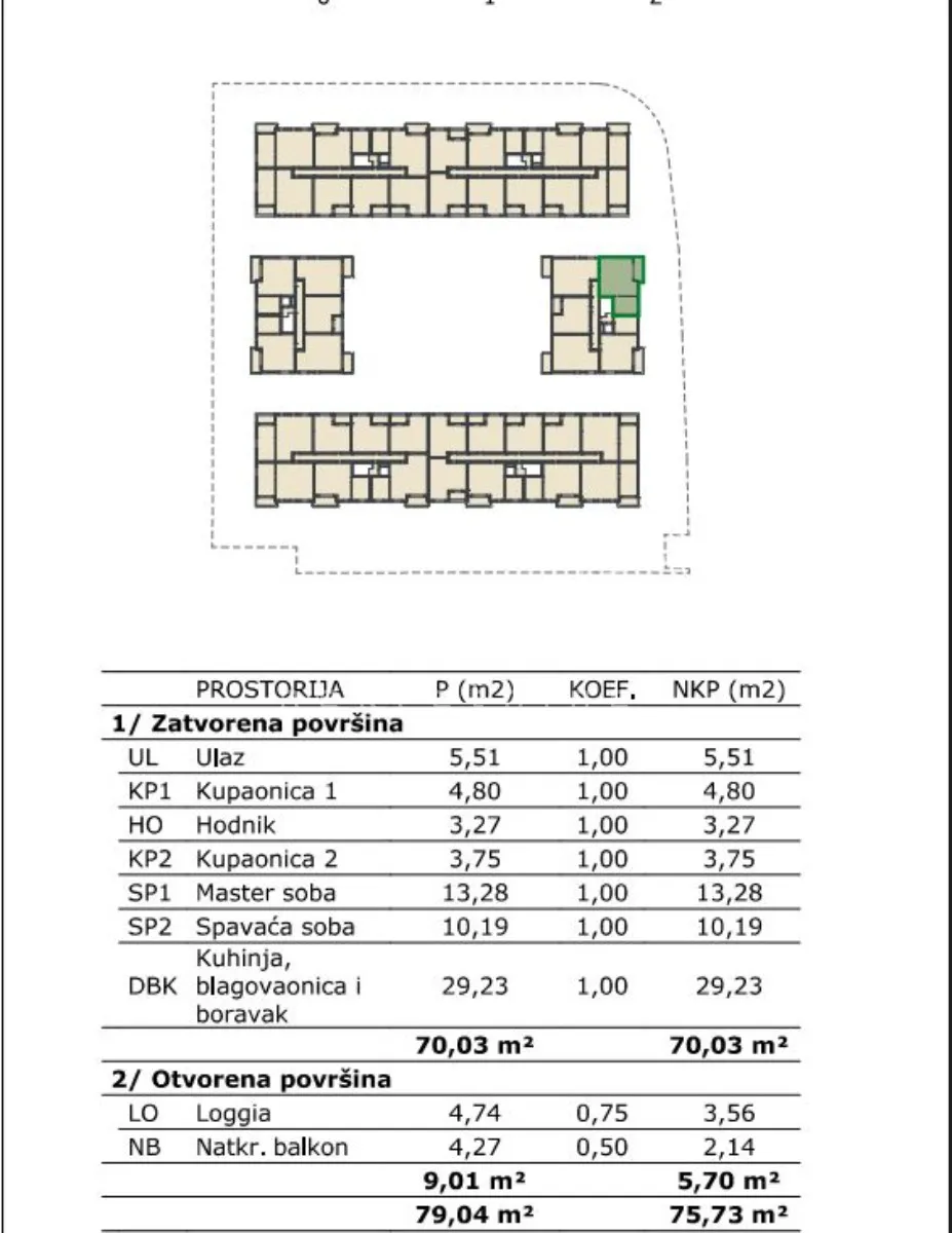 prodaja, stan, kromosovo naselje, velika gorica, 3s, 76m2 - slika 4