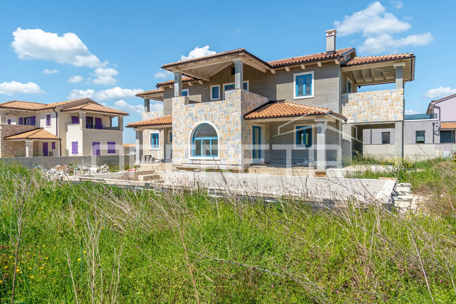 istra, rovinj okolica-kuća s bazenom pogled more - slika 3