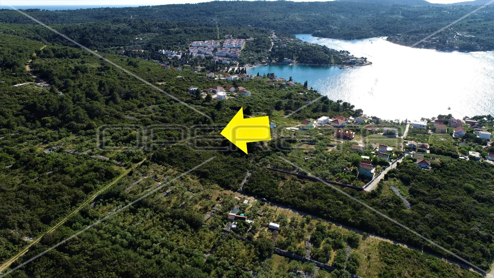 građevinsko zemljište 997 m2, m1 namjena, pogled na more, nečujam, otok šolta - slika 6