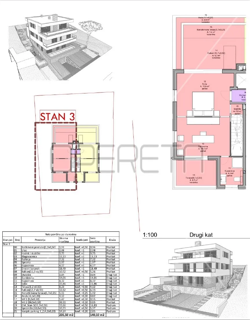 stan na atraktivnoj lokaciji, 140 m2, soline, otok korčula - slika 15