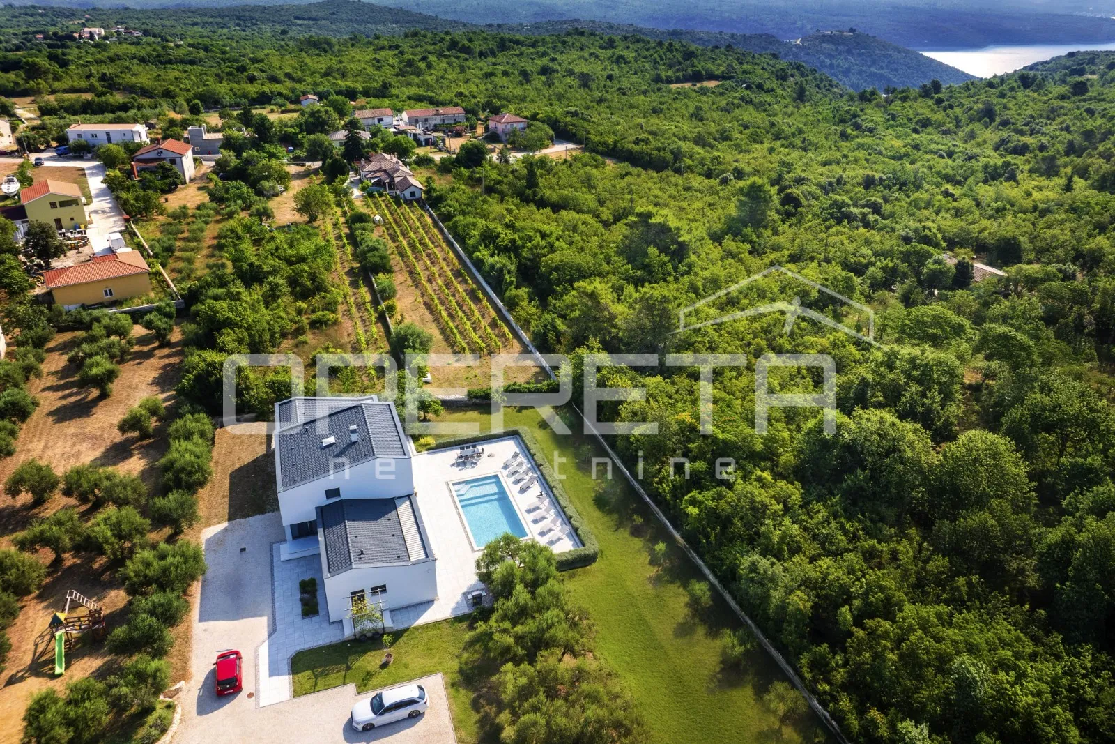luksuzna vila na prostranom imanju i u miru, rakalj (istra) - slika 4