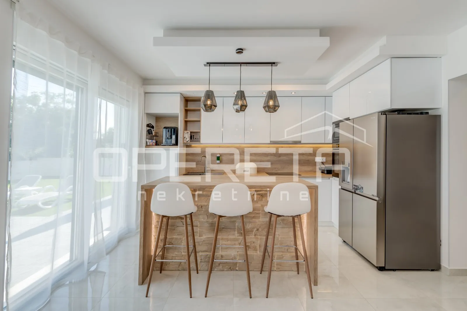 novoizgrađena moderna vila s garažom i bazenom, kaštel novi - slika 5