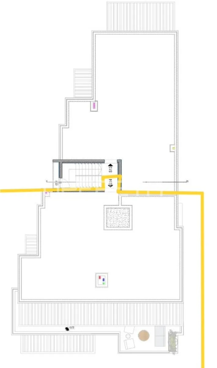 okrug gornji / čiovo – penthouse s14 novogradnja - slika 3