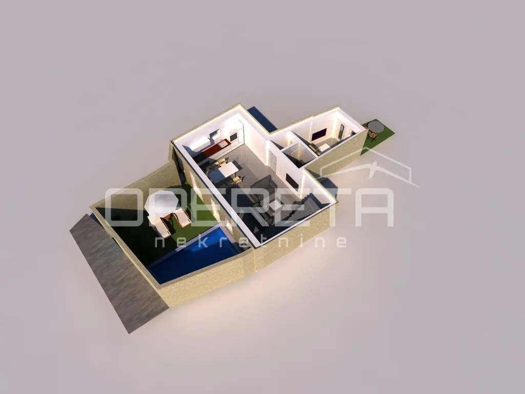 tisno, moderna kuća 168m2 - novogradnja u samom centru - slika 9