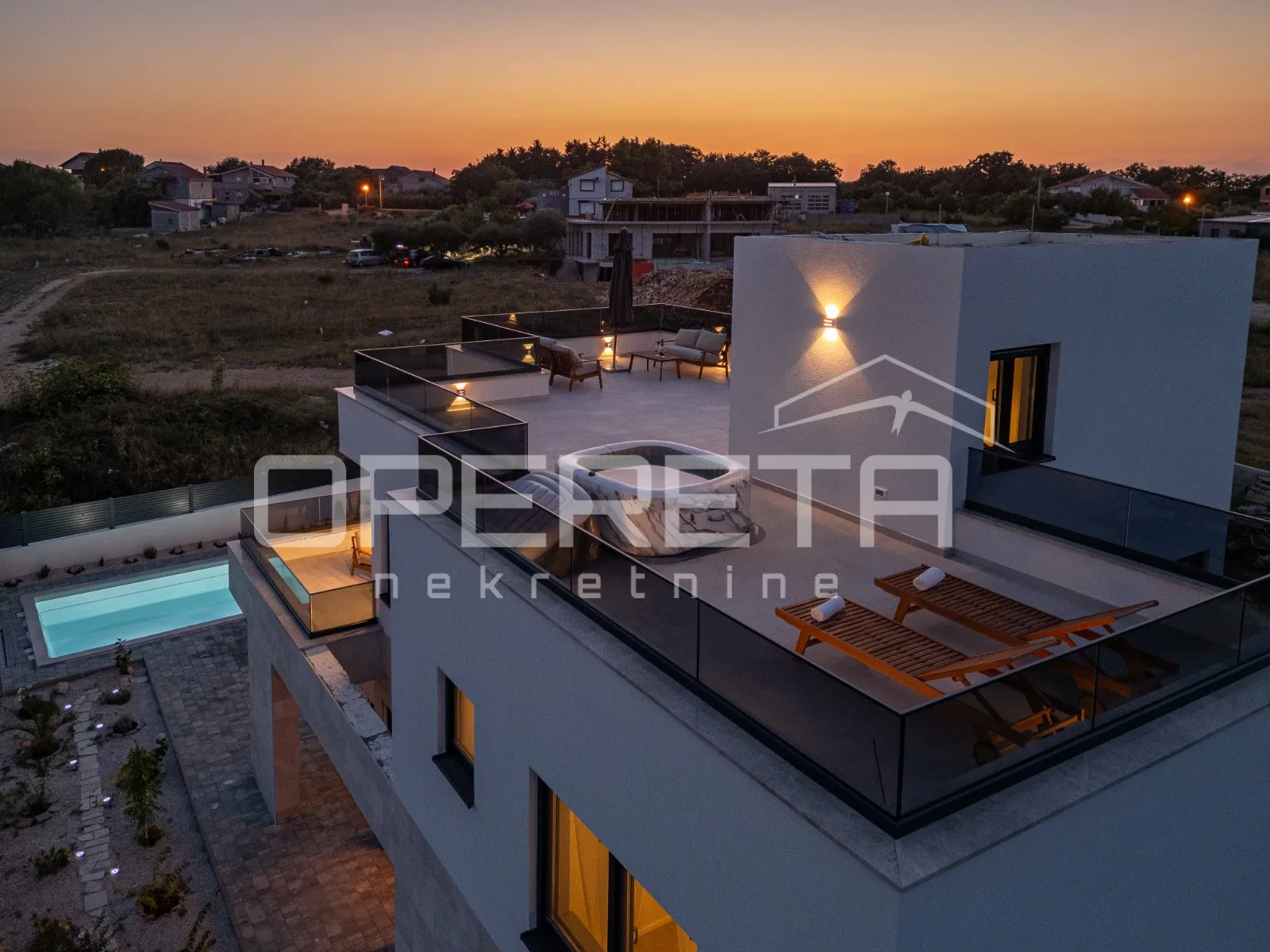 moderna vila s bazenom 217 m2, poljica brig, zadar - slika 7