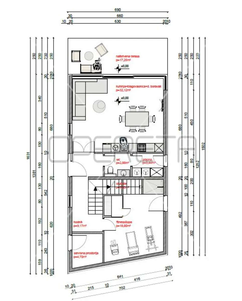 građevinsko zemljište s pogledom na more, 420 m2, prigradica - slika 7