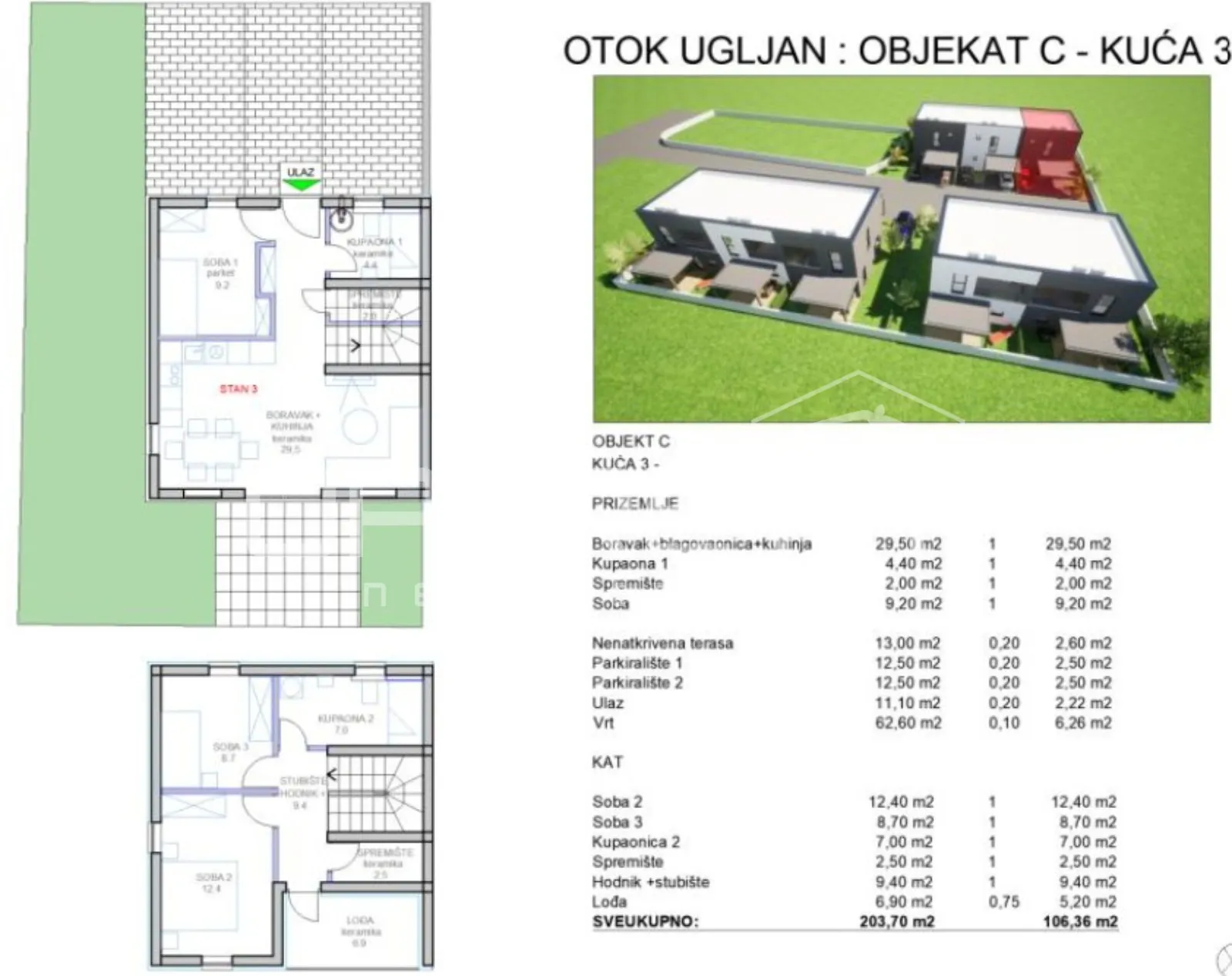 prodaja, kuća, preko, štrokova bb, kuća u nizu, 106m2 - slika 14