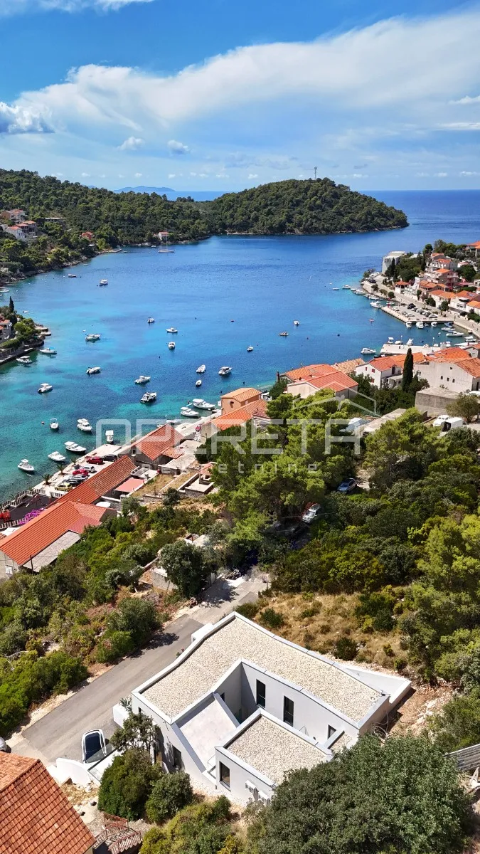novoizgrađena dizajnerska vila s bazenom, brna, otok korčula - slika 24