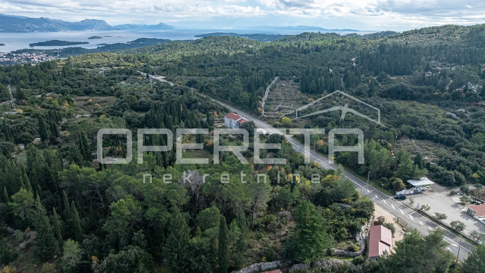 Investicijska prilika, građevinsko zemljište 3.150 m2,otok Korčula - Žrnovo