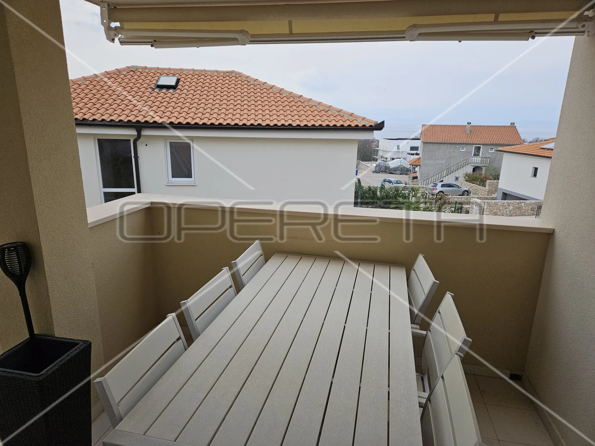 malinska, noviji duplex 4bdr s dvije terase, 2 parkirna mjesta, pogled more, atr - slika 21
