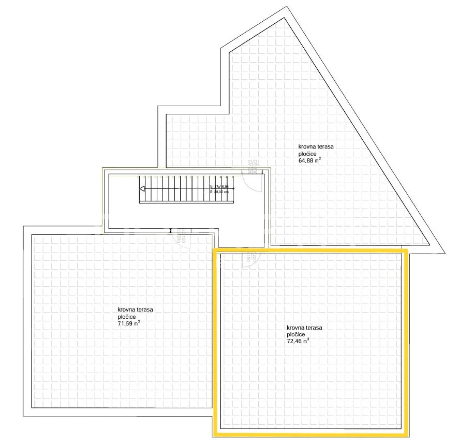 okrug gornji / otok čiovo – s11 penthouse novogradnja s bazenom - slika 14