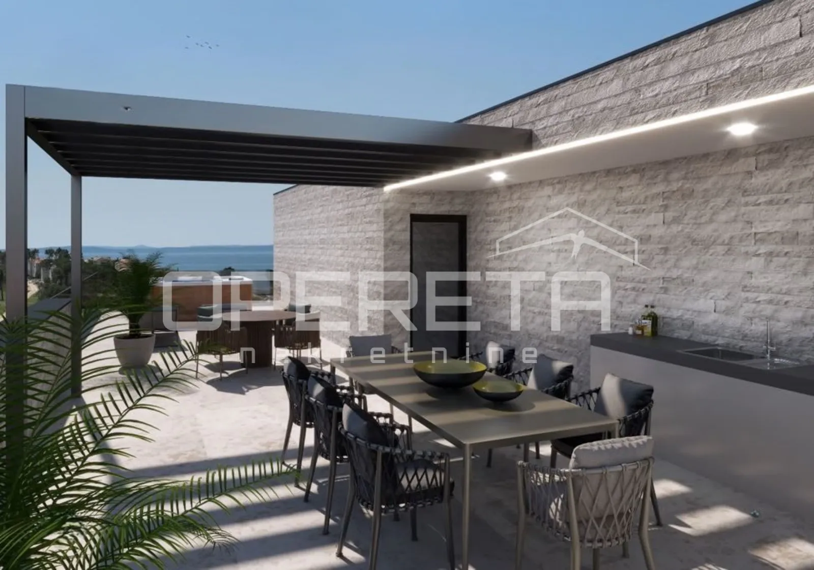 privlaka/zadar - lux projekt 70m od mora, penthouse g203 - slika 14