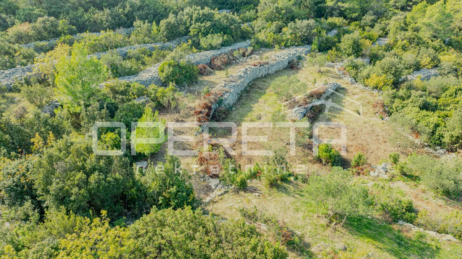poljoprivredno zemljište od 3050 m2 s maslinama i suhozidima - slika 13