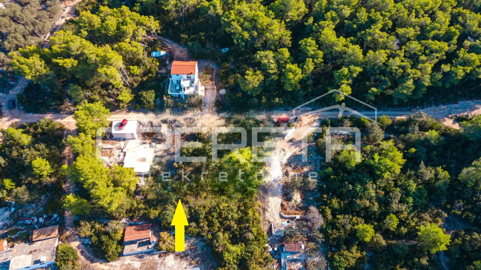građevinsko zemljište 340 m2 sa pogledom na more, tri porte, korčula - slika 6