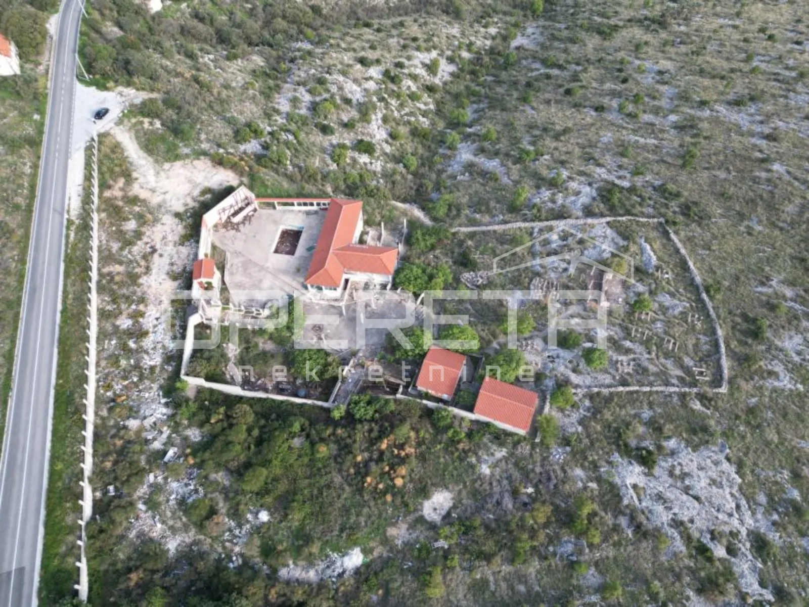 trogir, plano, građevinsko zemljište sa pogledom na zaljev - slika 4