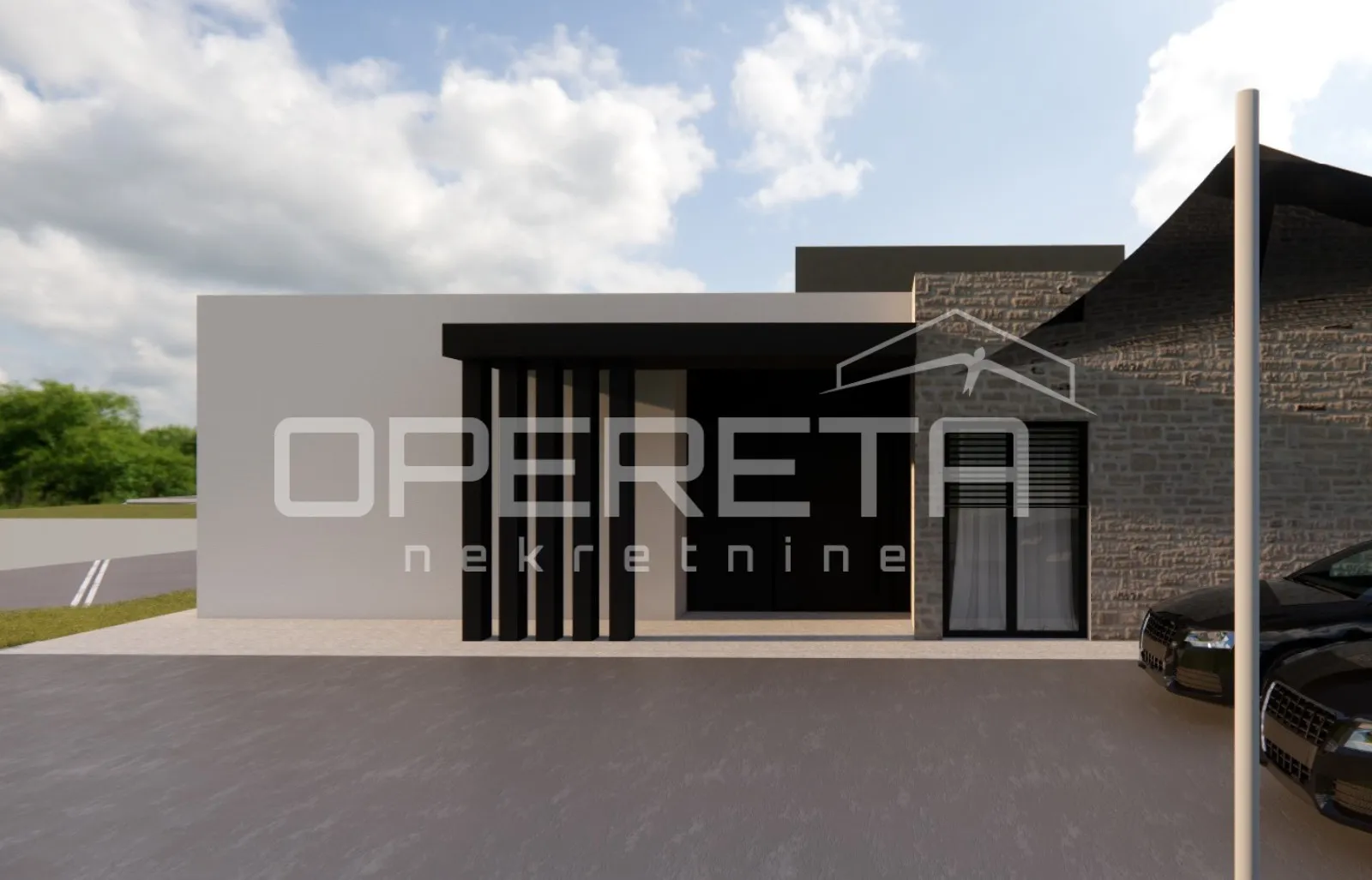 vižinada – okolica, građevinsko zemljište 750 m² s projektom - slika 7