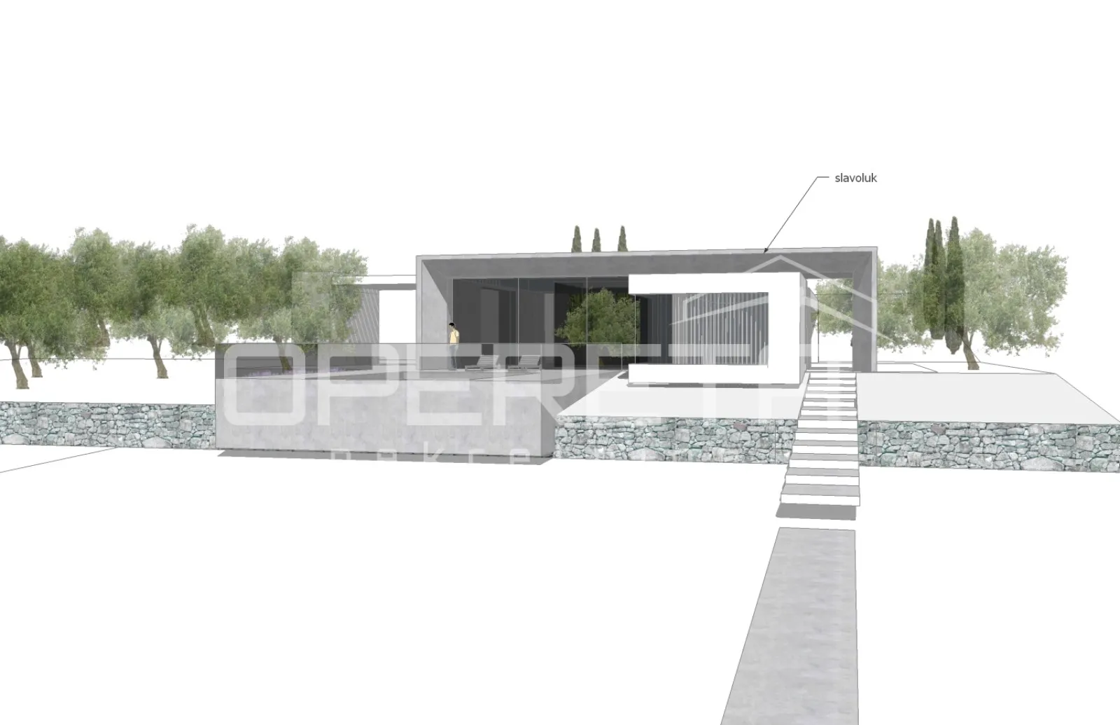 roh-bau kuća s bazenom i wellness zonom u srcu prirode, nadomak splita, 220 m2 - slika 13