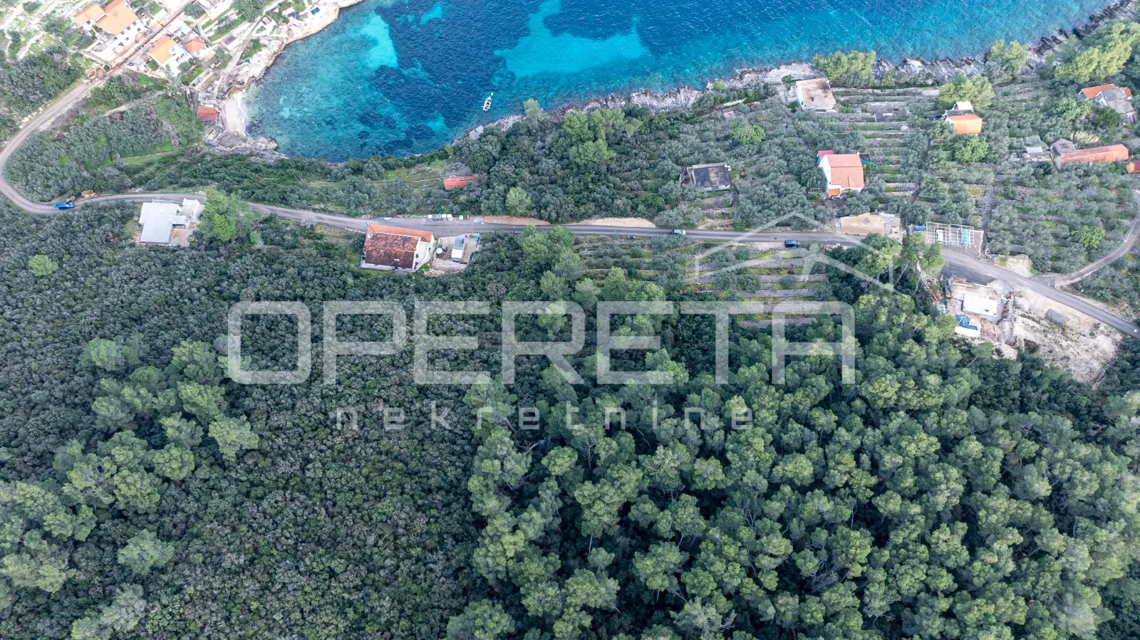 građevinsko zemljište od 934 m2, drugi red od mora, otok korčula - slika 17