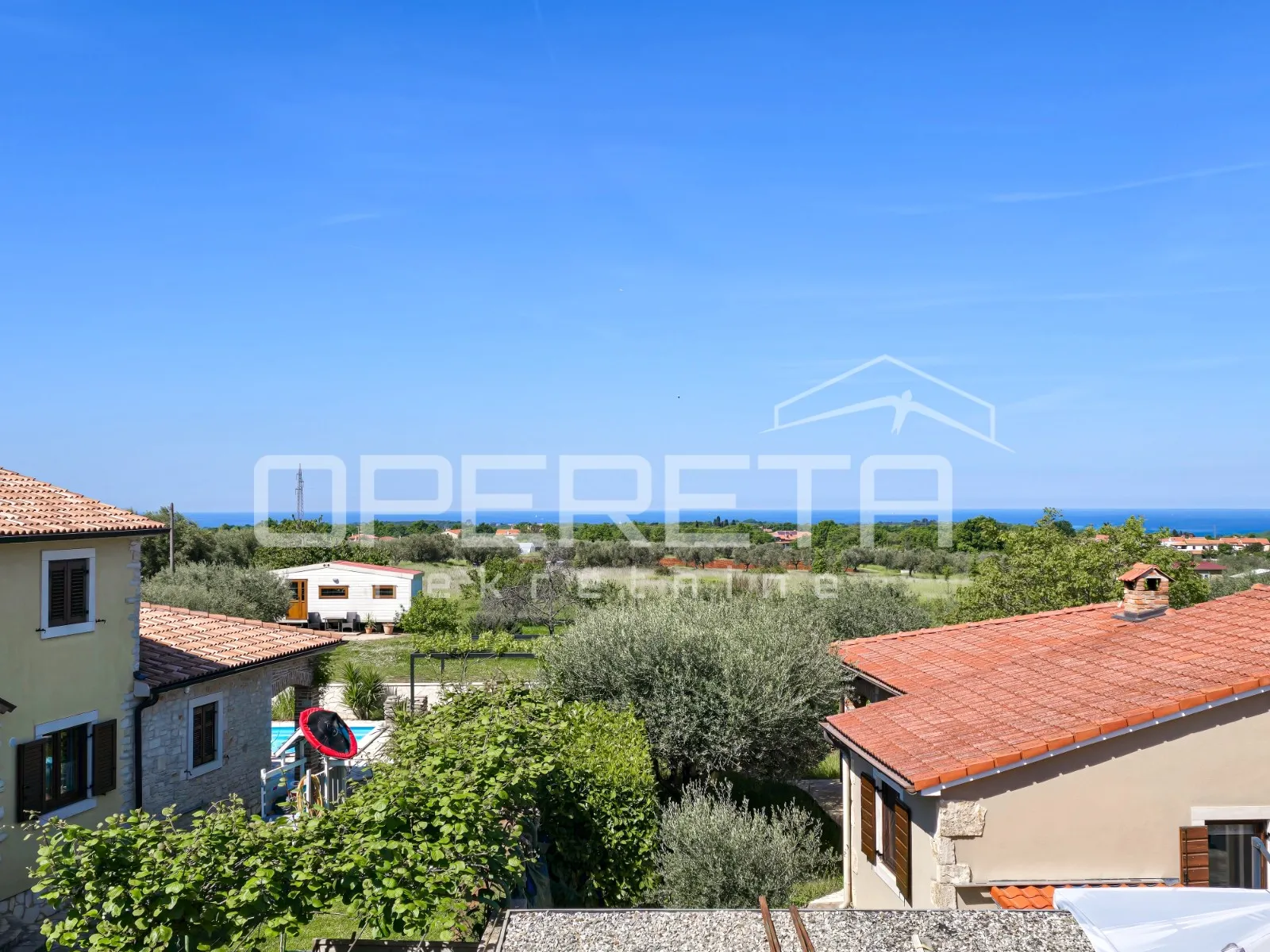 istra, poreč okolica – trosoban stan s terasom i pogledom na more - slika 17