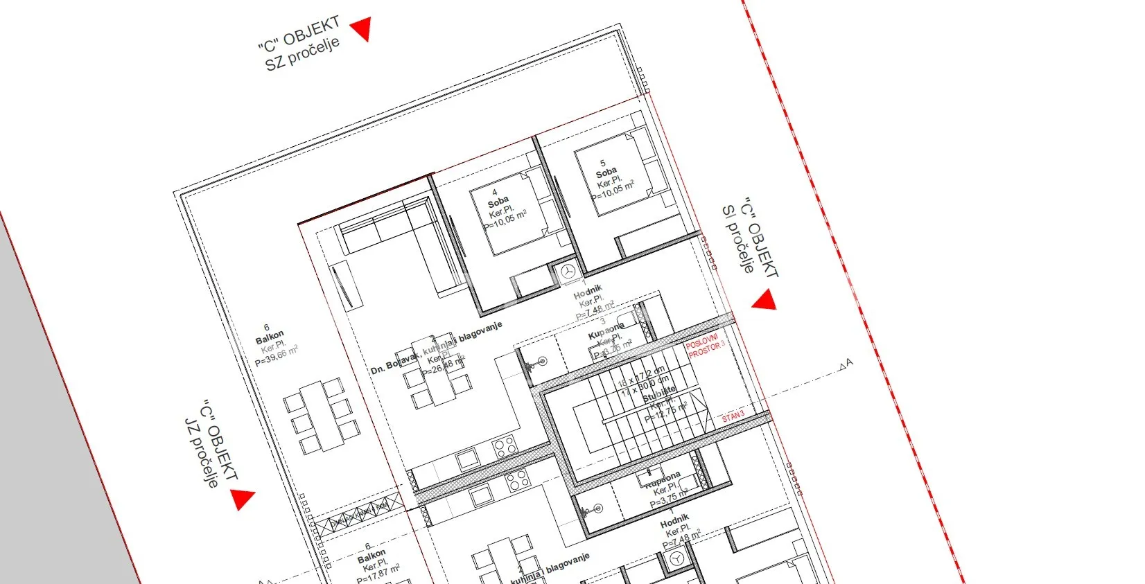 novogradnja u staroj novalji - 2sb s velikom terasom i otvorenim pogledom na mor - slika 7