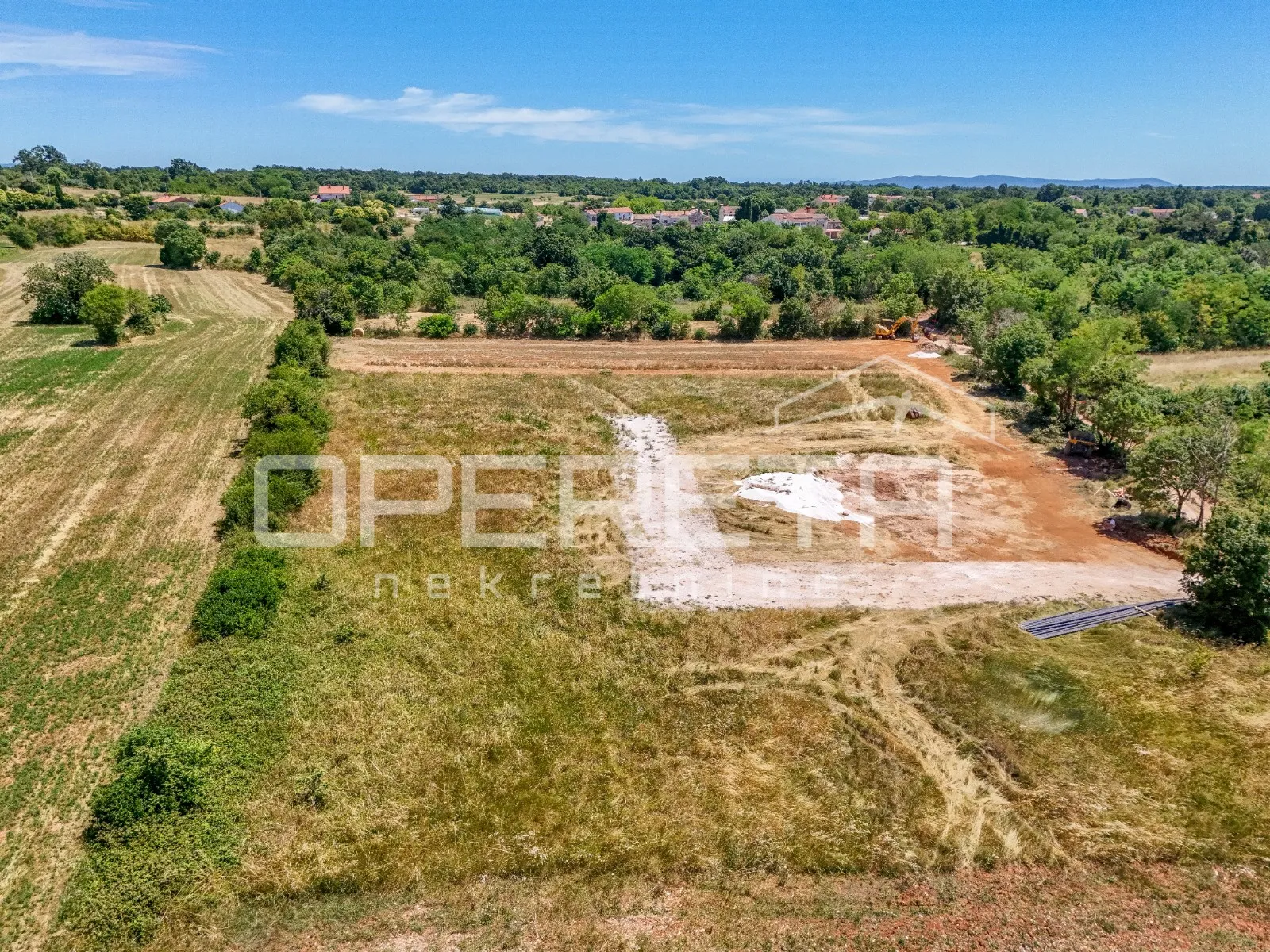 istra, žminj-okolica zemljište s građevinskom dozvolom - slika 2