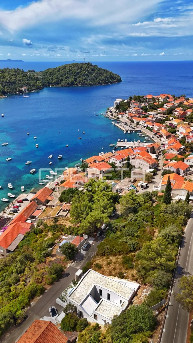 novoizgrađena dizajnerska vila s bazenom, brna, otok korčula - slika 16