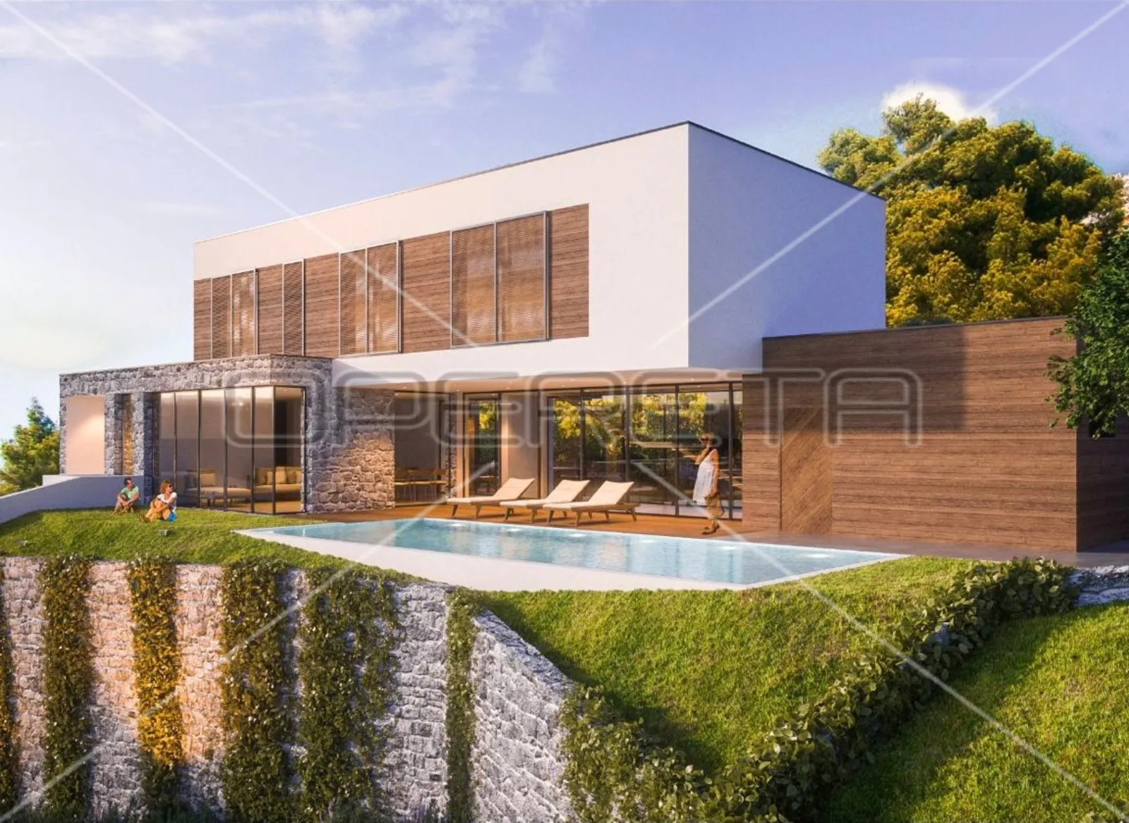 Ekskluzivna luksuzna vila s pogledom na more - Vodice