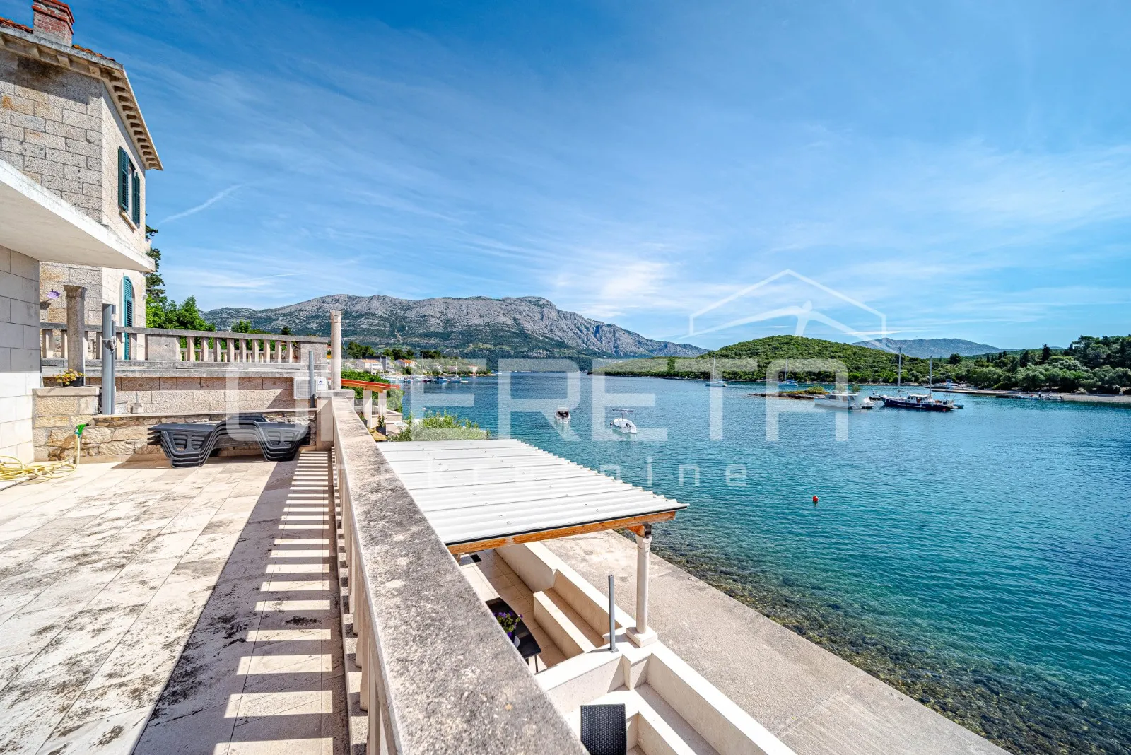 dvije jedinice prvi red do mora, terasa i vrt, korčula - slika 24