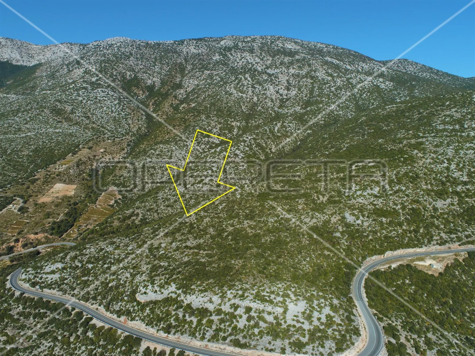 poljoprivredno zemljište sa pogledom na more, 15 ha, orebić, pelješac - slika 6