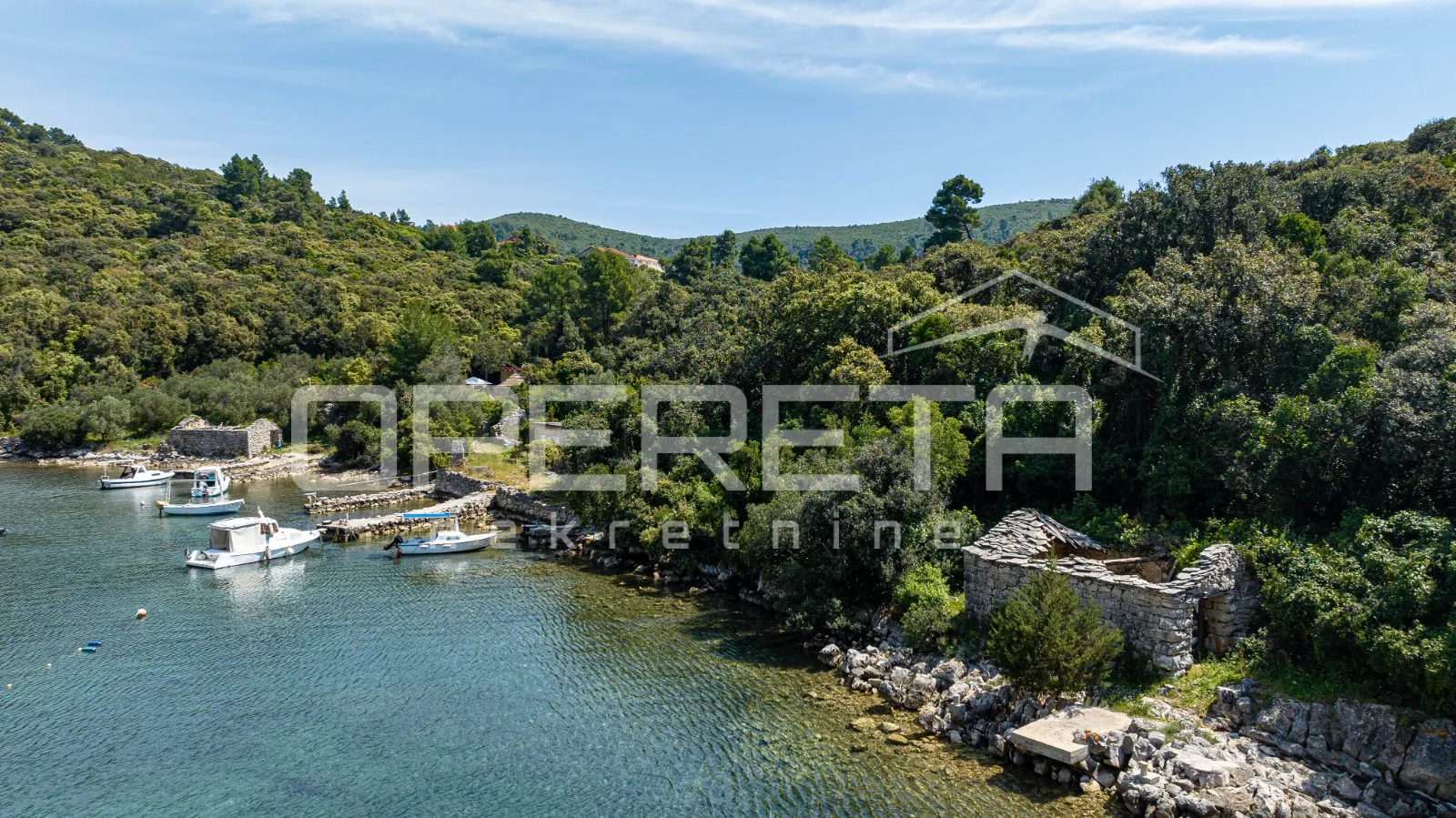 kamena kućica prvi red uz more - rijetka prilika na korčuli - slika 3