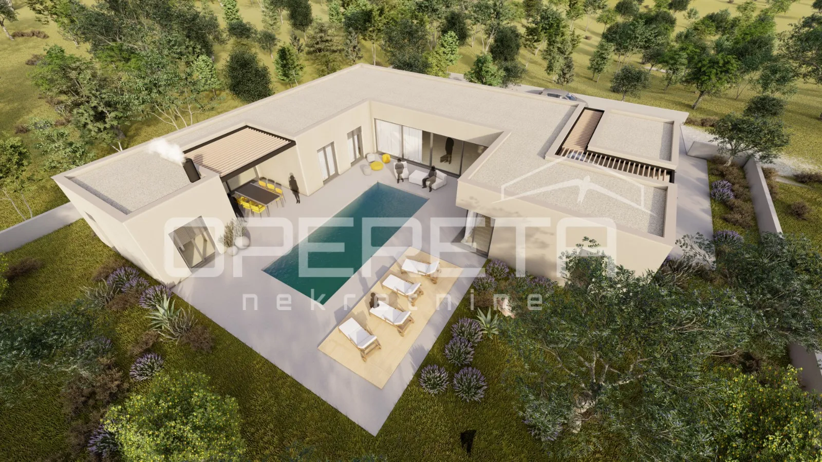 zemljište s dozvolom i projektom za 2 vile – područje šibenika - slika 3