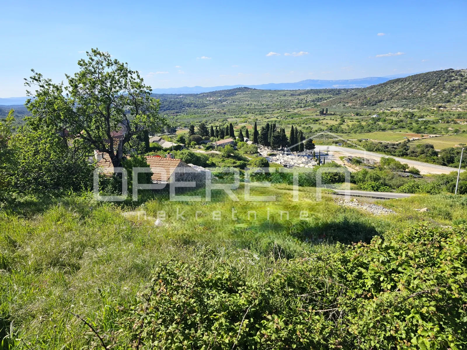 nerežišća, brač, građevinsko zemljište s pogledom, 450m2 - slika 19