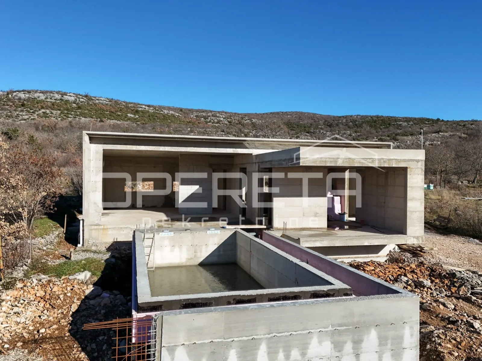 roh-bau kuća s bazenom i wellness zonom u srcu prirode, nadomak splita, 220 m2 - slika 4