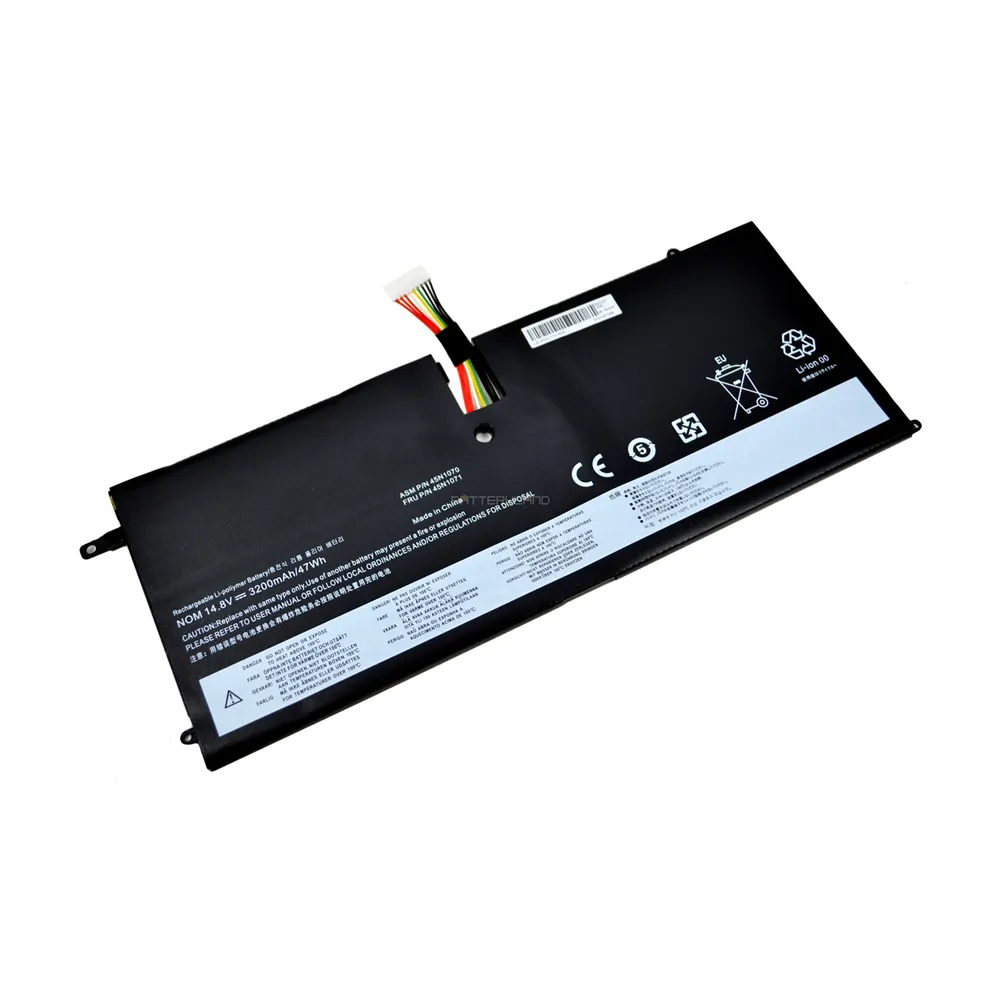 Baterija za Lenovo ThinkPad X1 Carbon G1 (45N1070) 14.8V 3110mAh 46Wh Li-ion - Zagreb