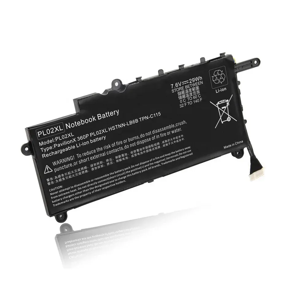 Baterija za HP Pavilion 11 x360 (PL02XL) 7.6V 2200mAh 29Wh Polymer - Zagreb