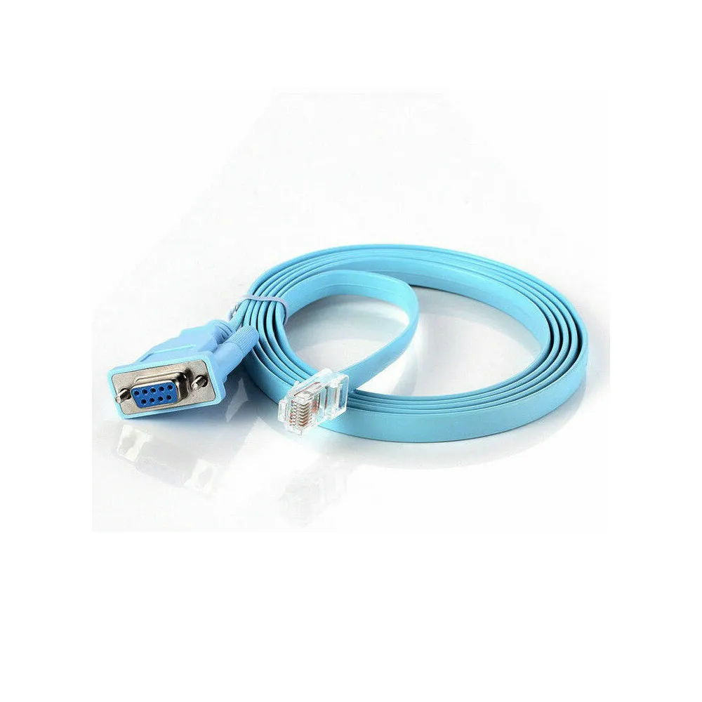 Optimus Konzolni Kabel RS232 (DB9) na RJ45 (2640) / 1.5m / Za Routere i Switcheve / Plavi - Zagreb