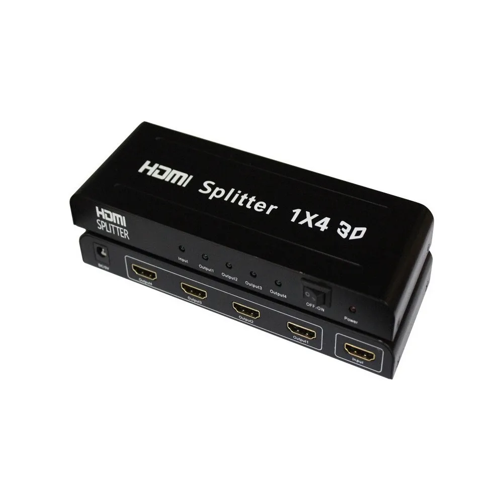 Optimus HDMI razdjelnik (Switch) (4 ulaza na 1 izlaz, 4K@30Hz, crni) - Zagreb