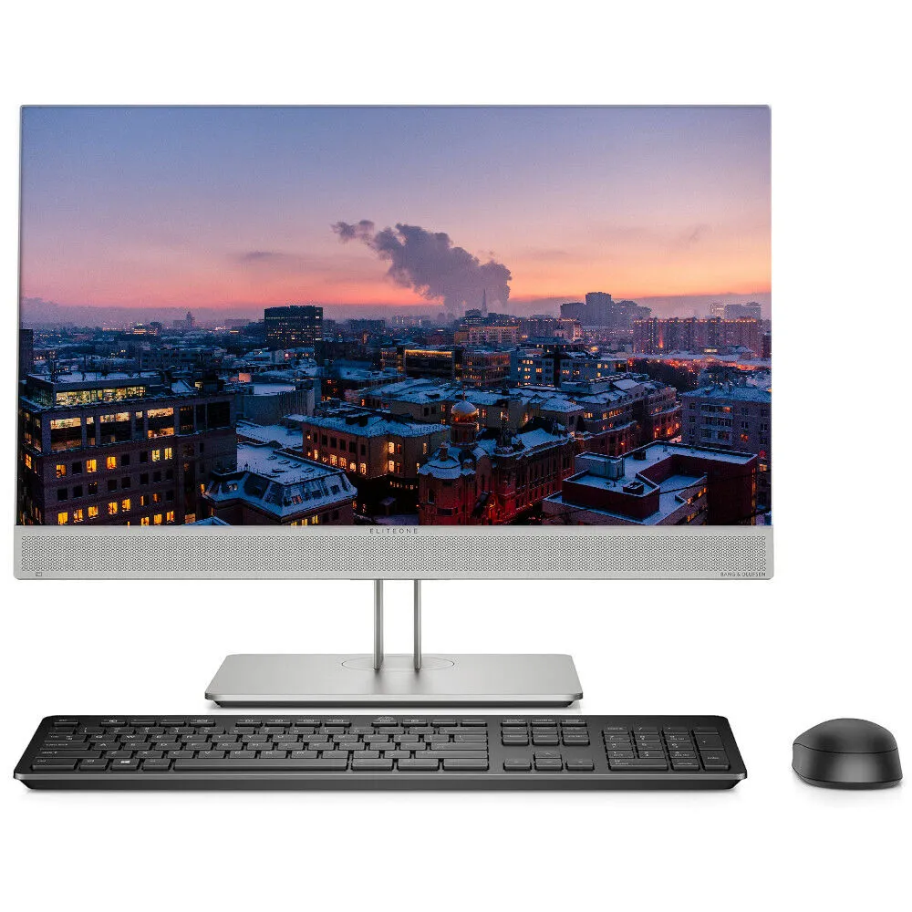 HP EliteOne 800 G5 AiO i5-9500 / 16GB RAM / 256GB SSD PCIe / DVD-RW / No Webcam / 23.8" FHD / Win 11 Pro / Height Adjustable / Refurbished - Zagreb