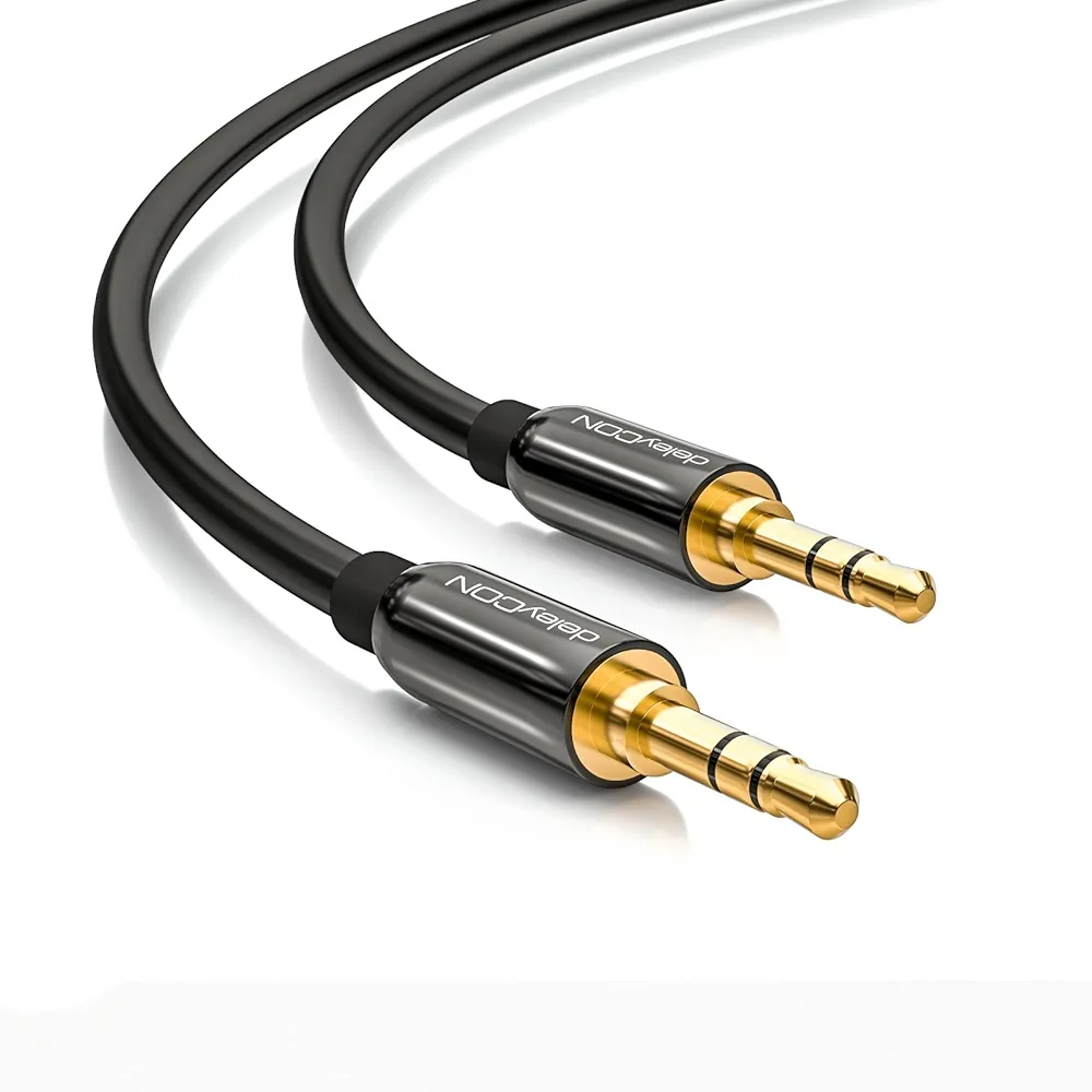 Optimus Audio kabel (0.5m, 3.5mm Muški na Muški, crni) - Zagreb