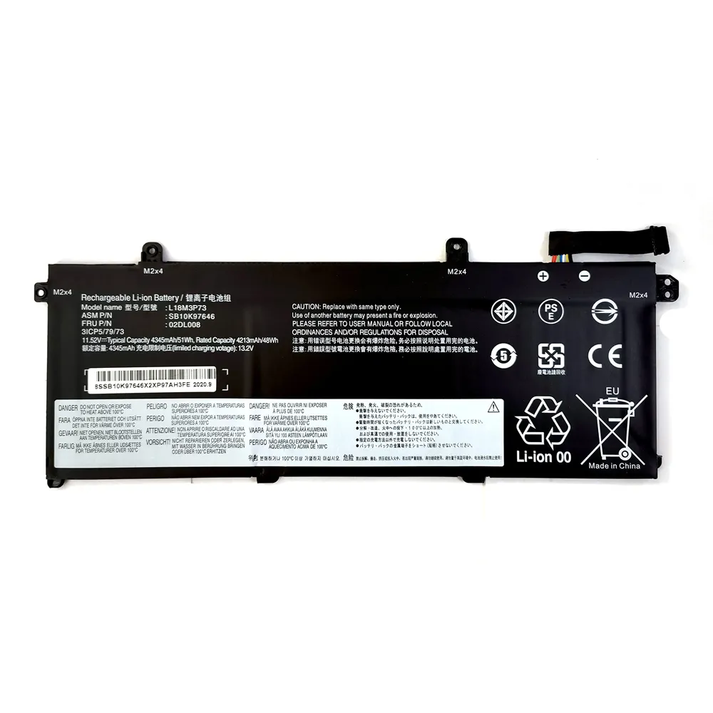 Baterija za Lenovo ThinkPad T490/T14 (L18C3P72) 11.55V 4415mAh 51Wh Polymer - Zagreb