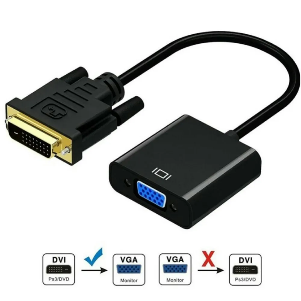 Optimus Konverter Adapter (DVI-D (24+1) muški na VGA ženski) - Zagreb