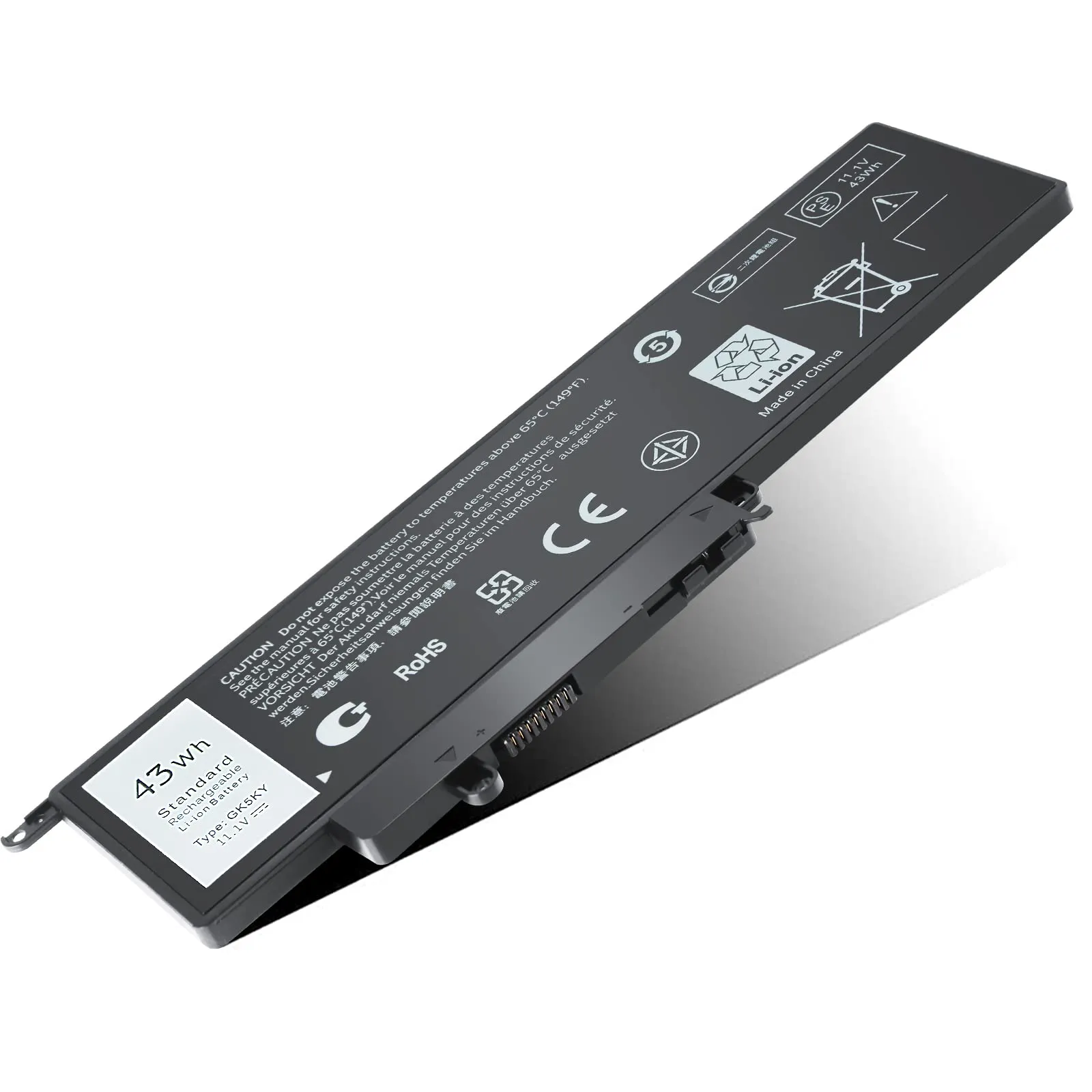 Baterija za Dell Inspiron 11-3147/13-7347 (GK5KY) 11.1V 4400mAh 49Wh Li-ion - Zagreb