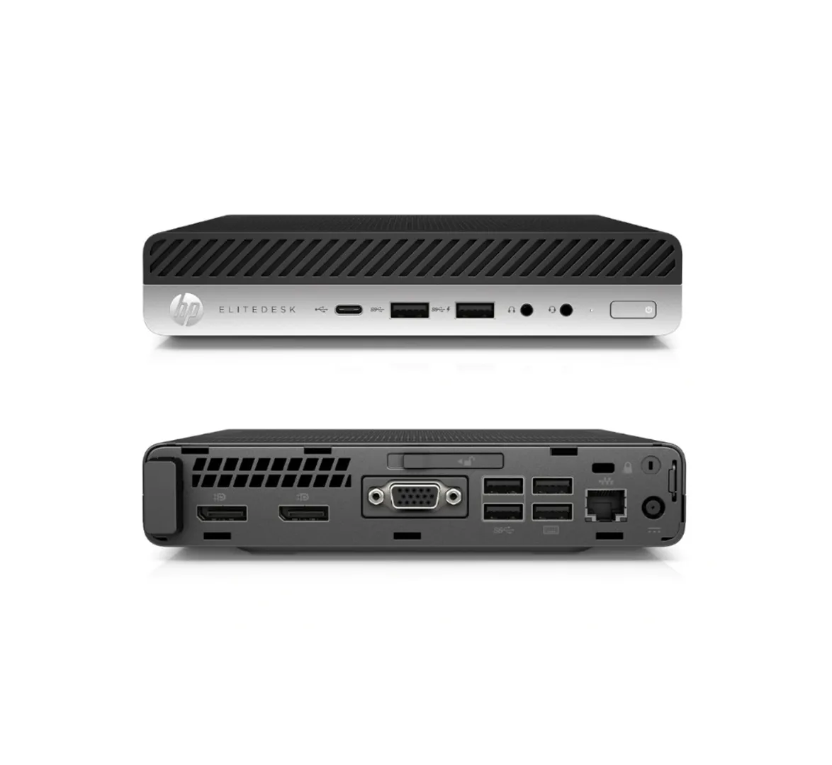 HP EliteDesk 800 G4 Mini i5-8400T / 16GB RAM / 256GB SSD / Windows 11 Pro / Refurbished - Zagreb