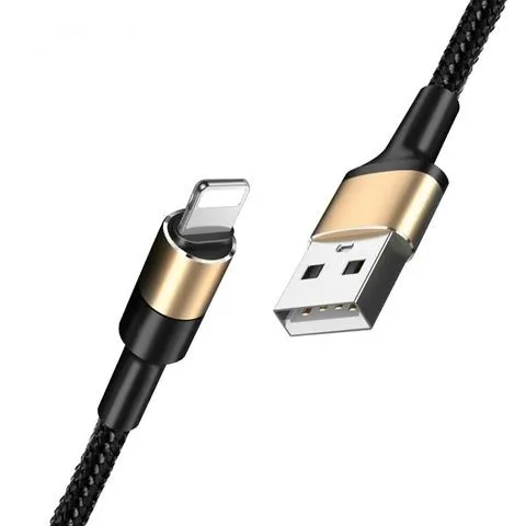 Optimus USB data kabel Lightning (1,5 m, pleteni, crni) - Zagreb