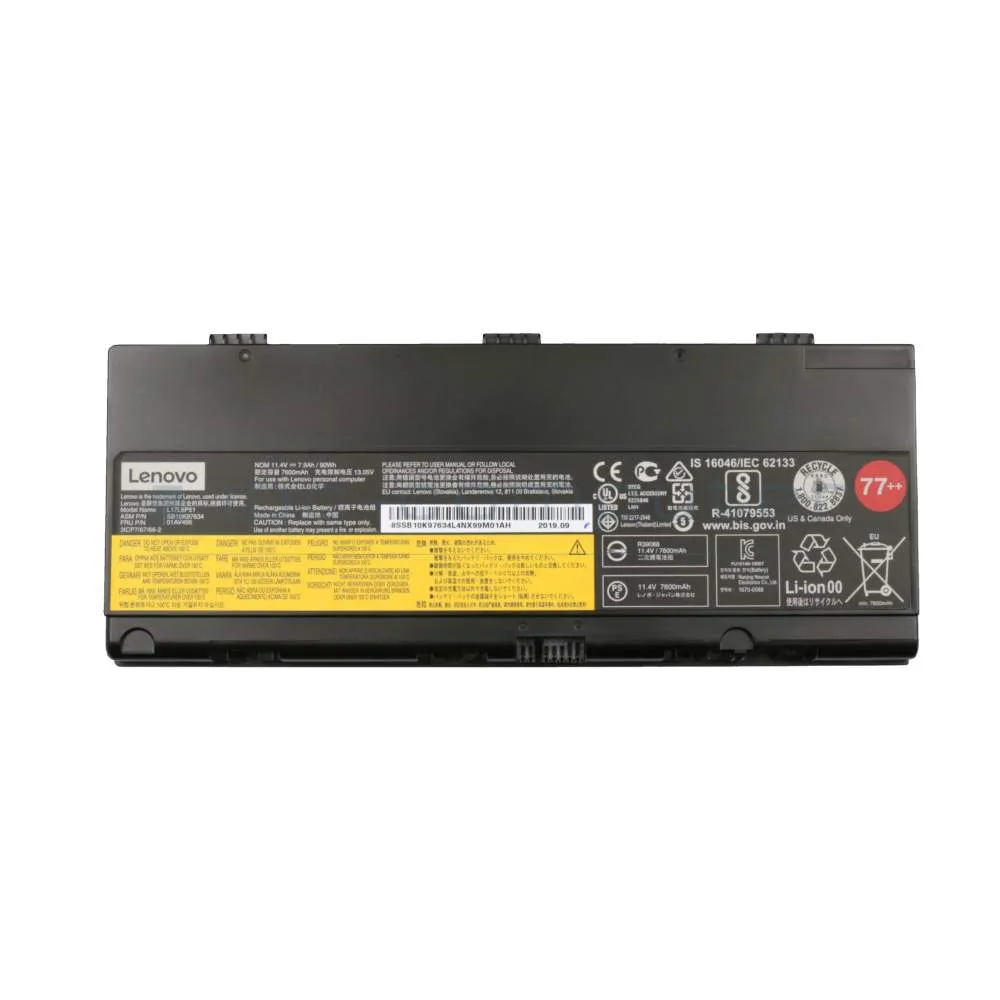 Baterija za Lenovo ThinkPad P51/P52 (L17L6P51) 11.25V 7200mAh 90Wh Li-ion - Zagreb